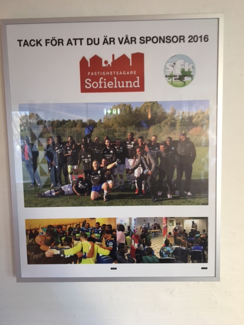 Fastighetsägare Sofielund som sponsor för Seveds FK